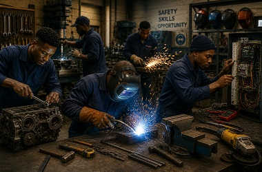 artisan and welding trade training courses South Africa accredited