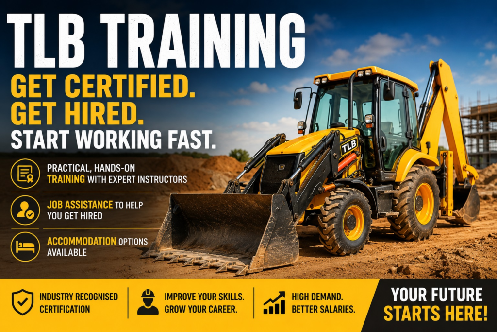 TLB operator training Nelspruit United Training Centre Mpumalanga